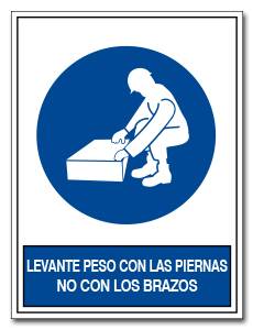 LEVANTE PESO CON LAS PIERNAS NO CON LOS BRAZOS