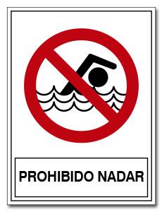 PROHIBIDO NADAR