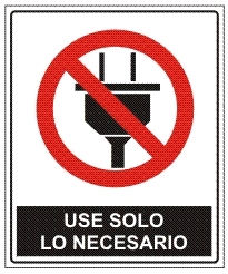 Use solo lo necesario