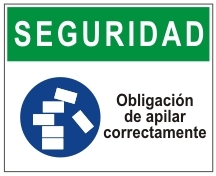 Obligación de apilar correctamente