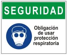 Obligación de usar protección respiratoria