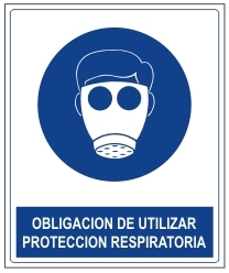 Obligación de utilizar protección respiratoria