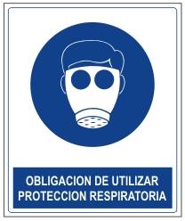 Obligación de utilizar protección respiratoria